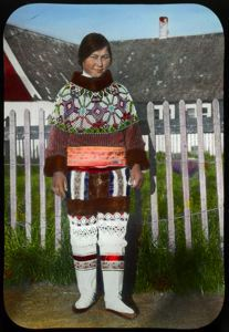 Image of Girl in South Greenland Costume